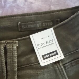 Judy Blue High Waist Jeans - Olive
